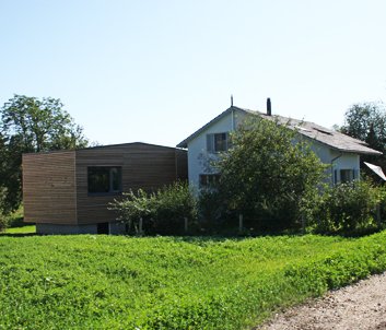 Anbau an best. Einfamilienhaus R.; 8596 Scherzingen